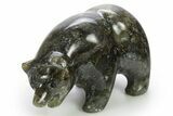 Realistic Polished Labradorite Bear #308434-1